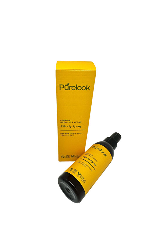 S,Body Organik Sertifikalı 125 ml Tüm Vücut Spreyi