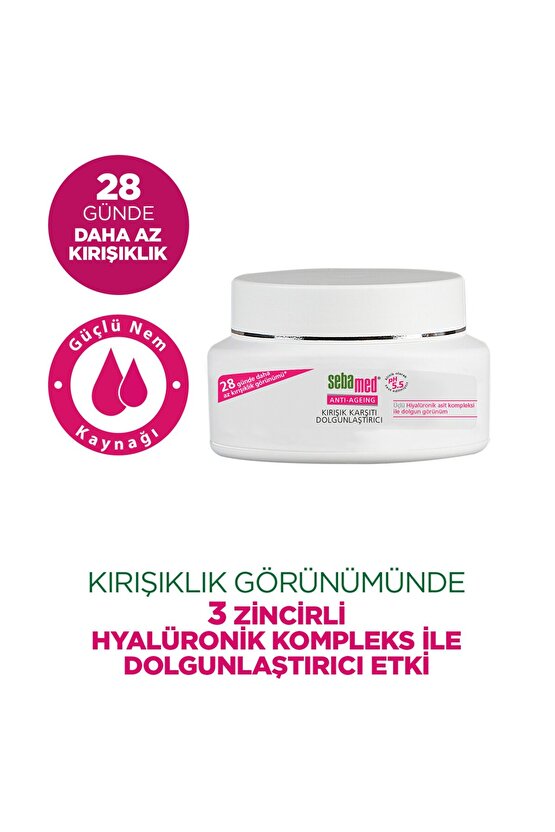 Kırışıklık Karşıtı Dolgunlaştırıcı Krem 50 ml