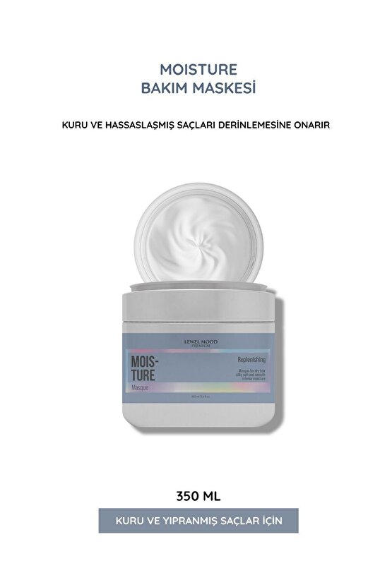 Moısture Kuru Ve Yıpranmış Saçlar İçin Nem Bakım Maskesi