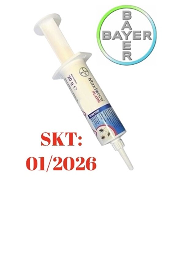 Maxforce Platin Hamam Böceği Jeli 20 G Kokusuz Böcek Ilacı Jel Skt.2027
