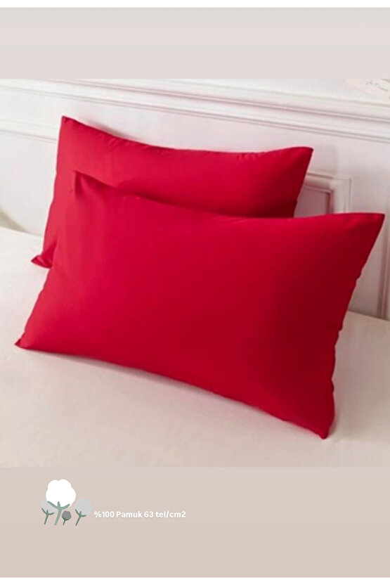 %100 COTTON (PAMUK)2 ADET 50x70 cm YASTIK KILIFI PİLLOW CASE EV TEKSTİLİ YASTIK YÜZÜ