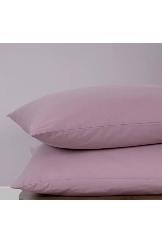 %100 Cotton (PAMUK) 2 Adet 50x70 Cm Gül Kurusu Yastık Kılıfı Pillow Case