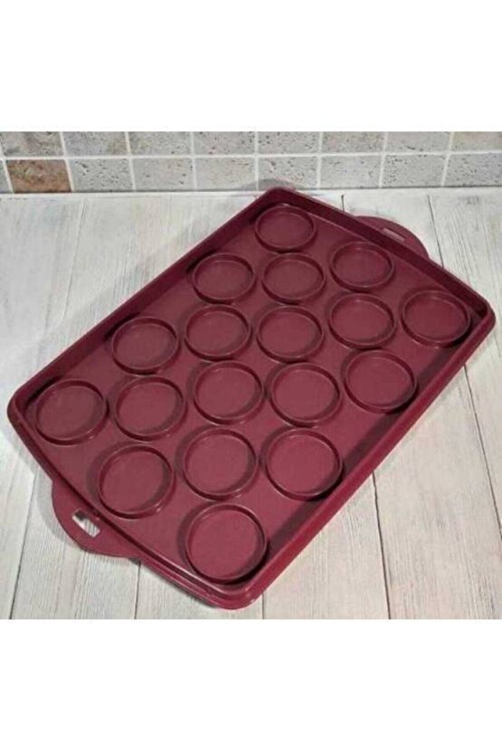 Bordo Kek Pasta Servisi Ve Fanusu