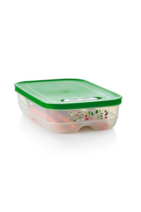 Sera Serisi 2li Gıda Saklama Kabı Yeşil 4.4 Lt Ve 1.8 Lt