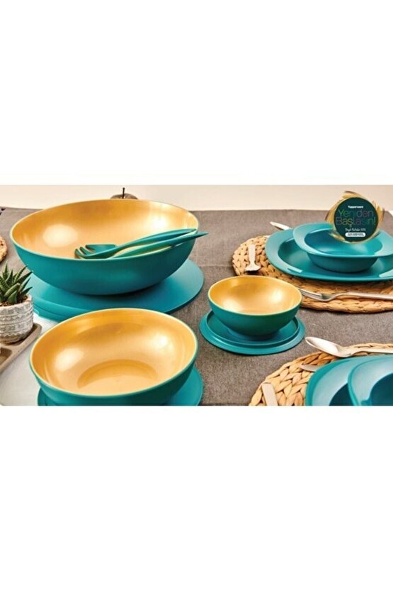 Berrak Set 25 Parça (ZÜMRÜT & ALTIN)