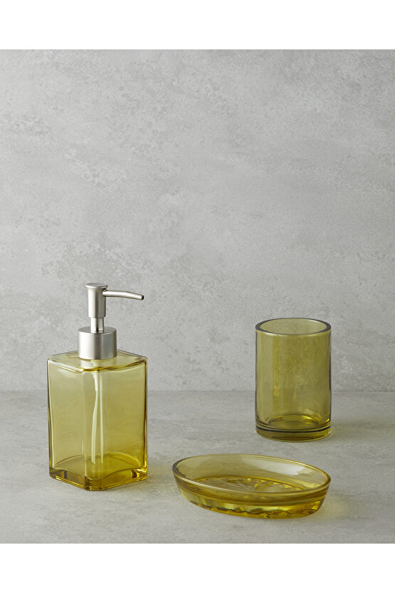 Braid 3’lü Set Banyo Seti Yağ Yeşili