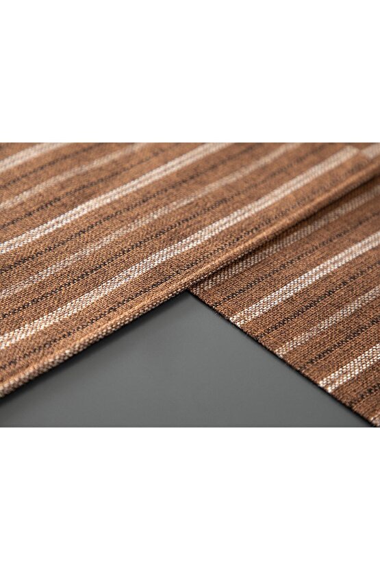 Art Pop 2li Amerikan Servis 30x45 Cm Kahve