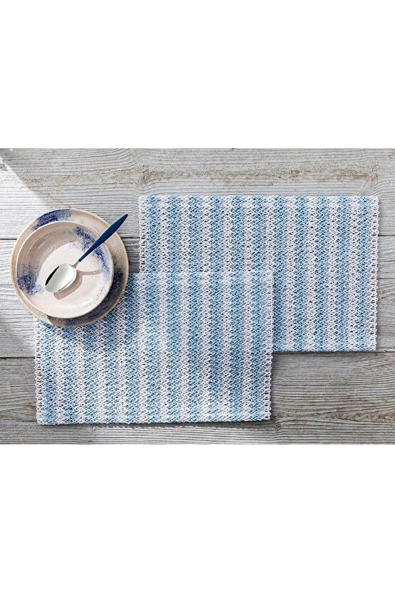 Tolida Kağıt 2li Amerikan Servis 30x45 Cm Mavi