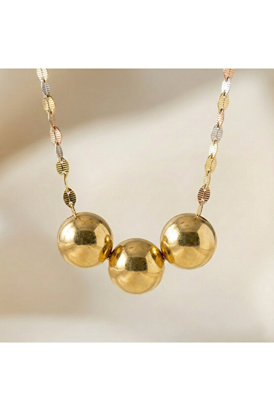 Üç Renkli Italyan Kolye