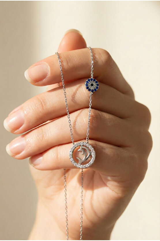 Halkalı Balık Kolye