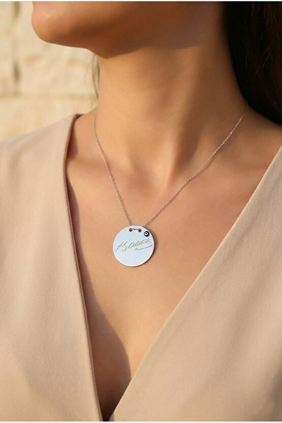 K. Atatürk Imza Kolye