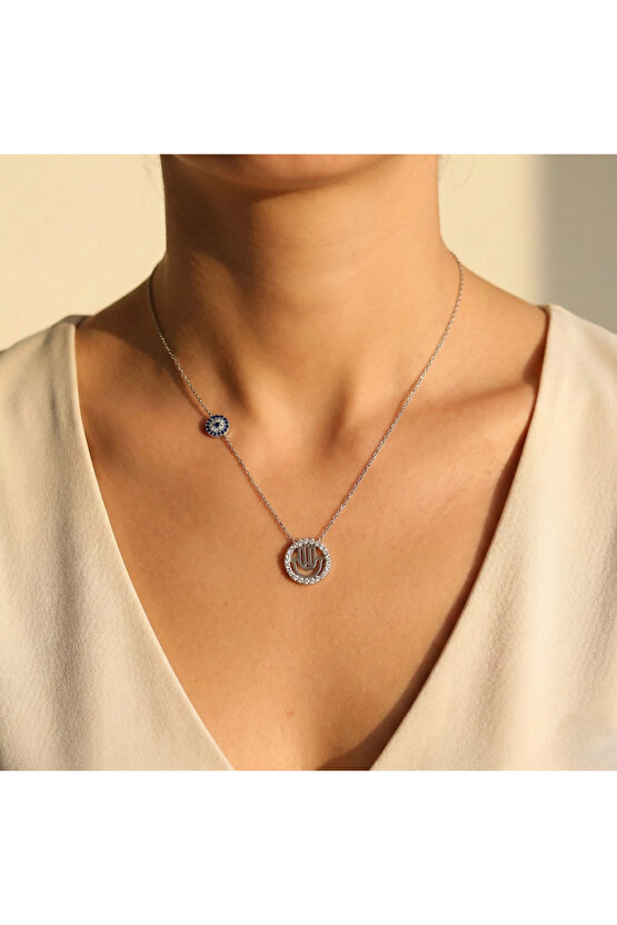 Taşlı Fatma Eli Kolye