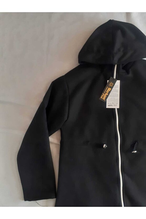 Siyah Kadife, İçi Yünlü Ceket