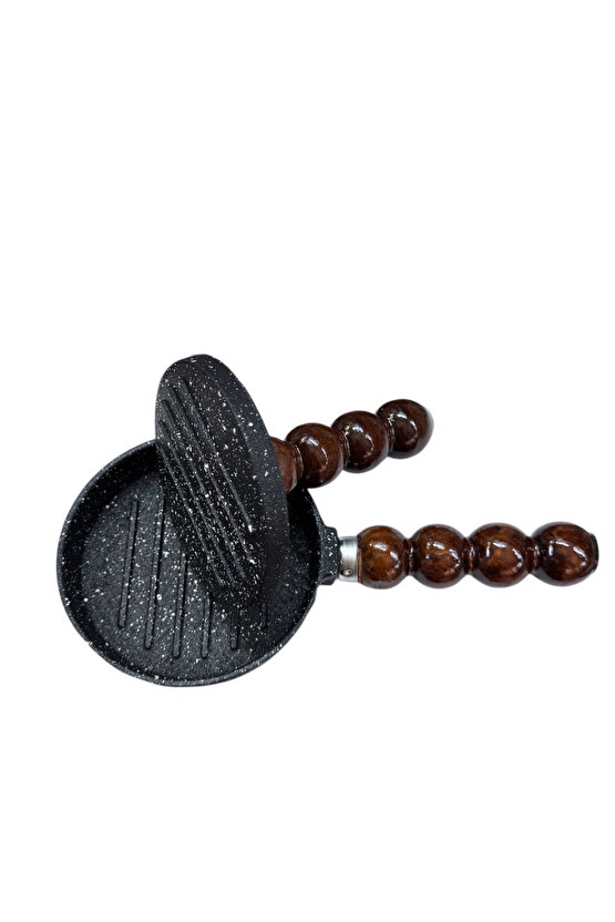 Demir Döküm Hamburger Yapma Tavası Burger Press