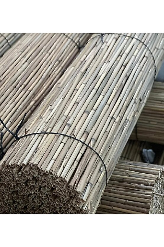 Doğal Hasır Kamış Çit 1 X 2,50 bahçe çiti gölgelik balkon çiti