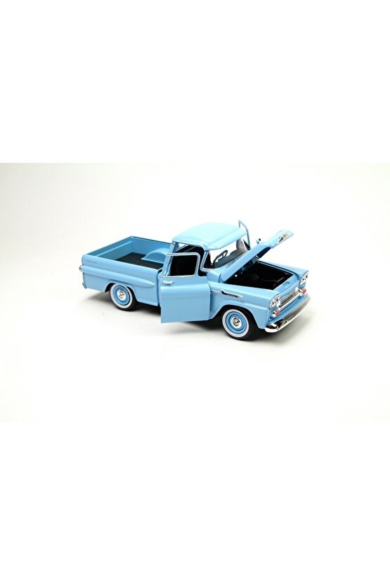 Motormax 1958 Chevy Apache Fleetside Pickup 124 Model Araba