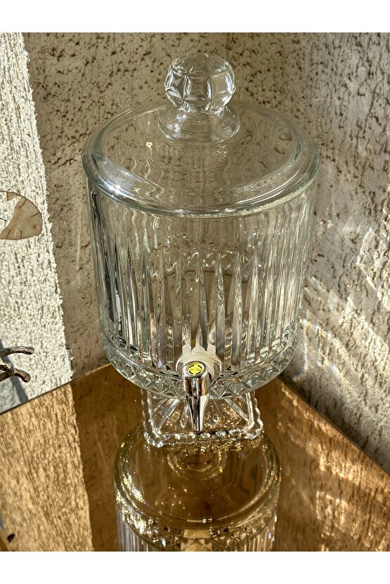 4,5 Litre Cam Sebil & Şerbetlik