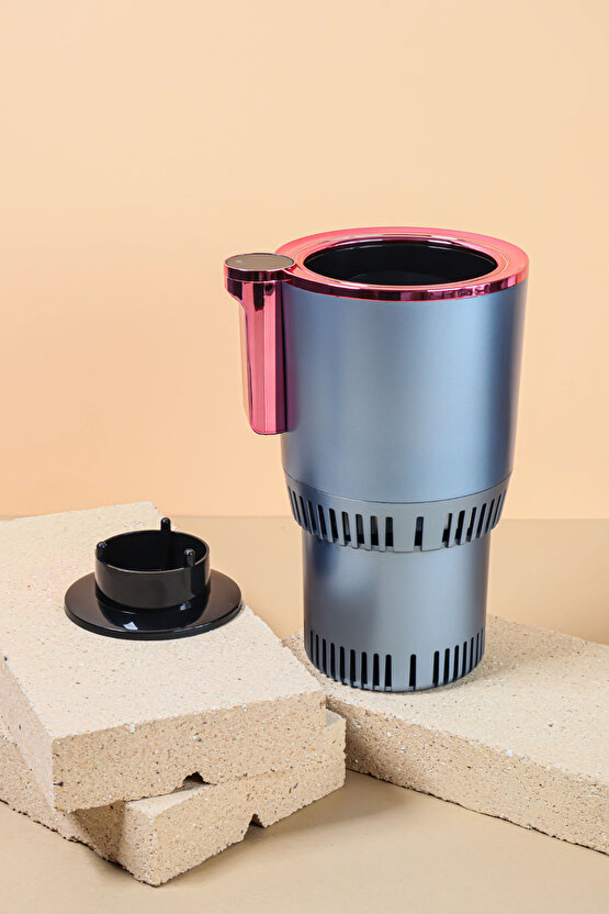 Akıllı Araba Bardaklık Soğutucu & Isıtıcı Çift Fonksiyon Araç İçi Bardak Kupa Hızlı Kullanım