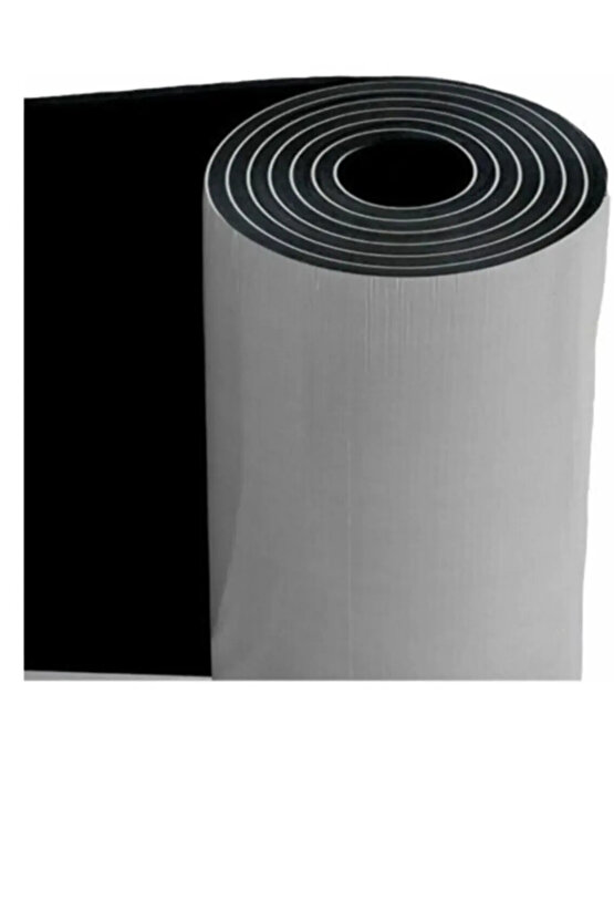6mm - 50cmx100cm (0,5M2) Kendinden Yapışkanlı Karavan Oto Araç Motor Kauçuk Yalıtım Malzeme
