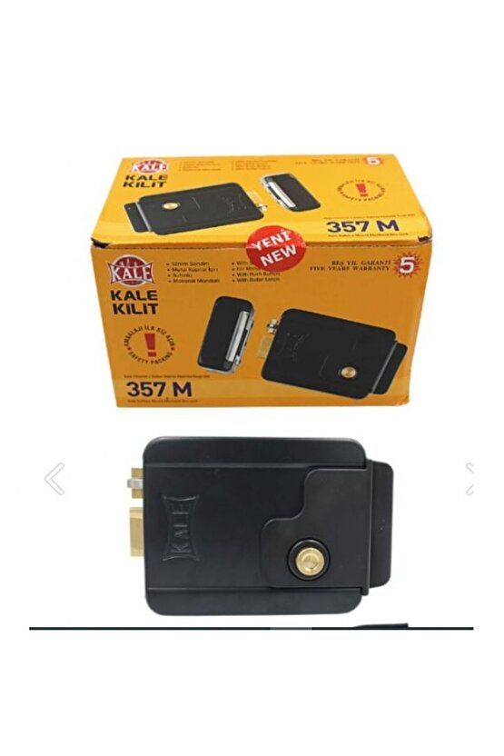 Elektriklii Otomat Butonlu Makaralı 357M SİYAH