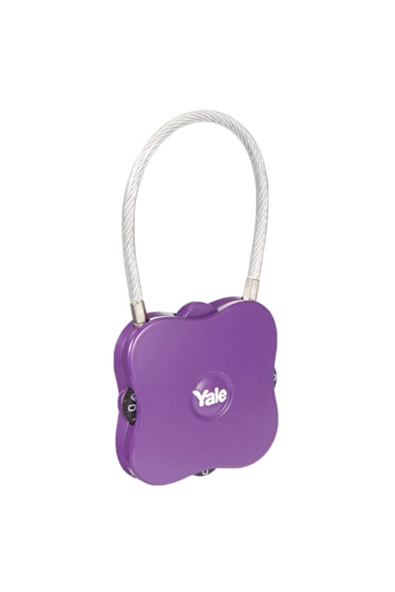 Moka Aksesuar - Yuvarlak Köşeli Asma Kilit Mor -yp4413501p