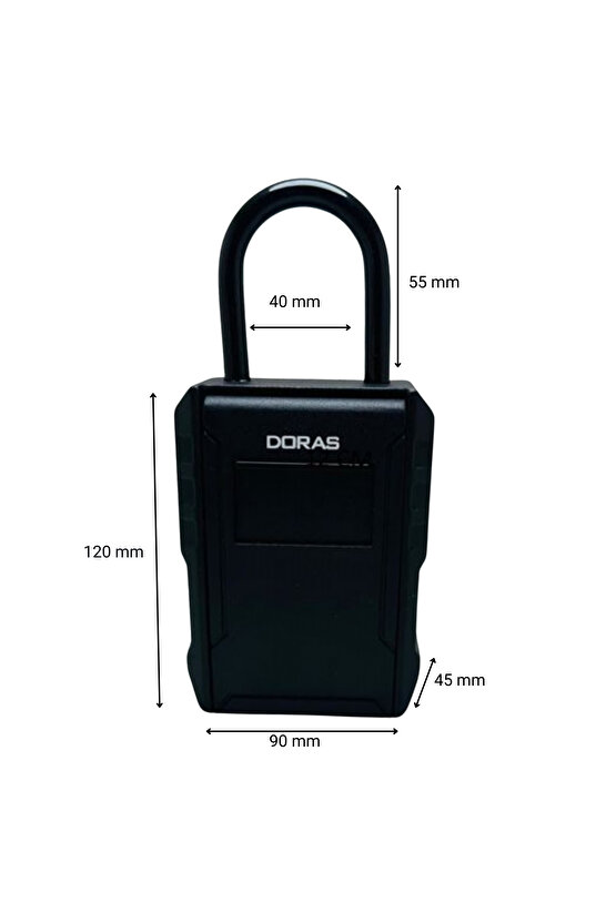 Şifreli Askı Kelepçeli Anahtar Kutusu