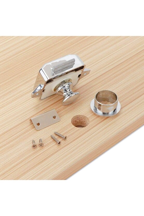 Karavan Kapı Dolap Çekmece Mobilya Yat Gemi Tekne Kilidi Krom