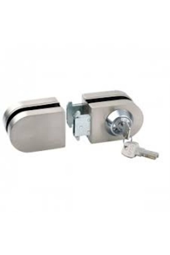 Cam Kapı Kilidi Çift Kanat