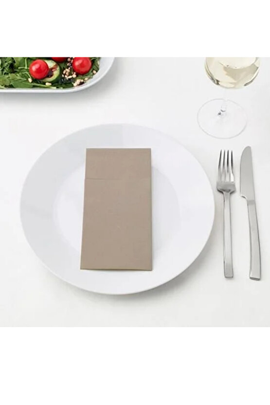 Premium Ürün Kaliteli Üretim Dayanıklı Kullanışlı Şık Tasarım Kullanımı Kolay 25 Adet Peçete MOTTAGA