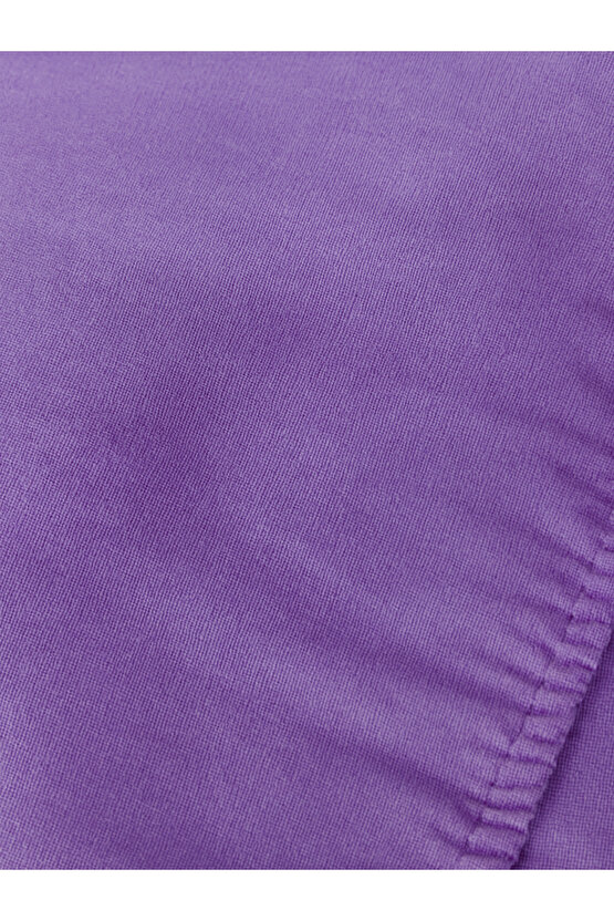 Lastikli Yatak Çarşaf Seti Yastık Kılıflı Örtü Pamuk Dayanıklı Yırtılmaz Tek Çift Kişilik