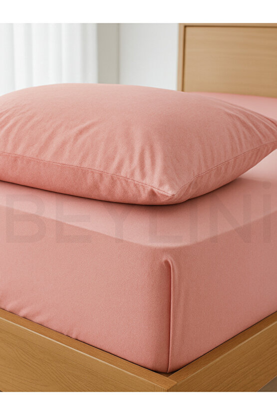 Lastikli Yatak Çarşaf Seti Yastık Kılıflı Örtü Pamuk Dayanıklı Yırtılmaz Tek Çift Kişilik