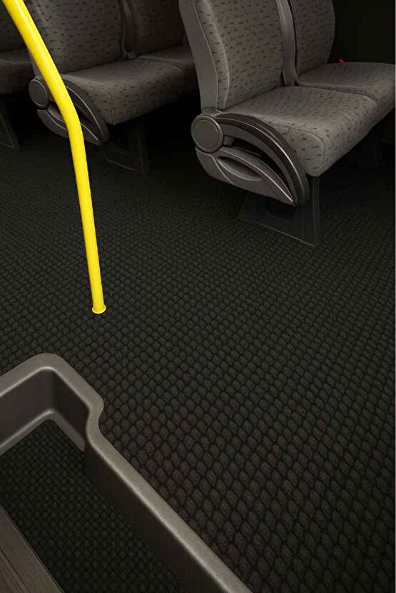 Çelik Halı Kaymaz Kesilebilir Yoğun Trafik Alanları Ofis İş Yolluk Araç Oto Paspası Zemin Döşeme 9mm