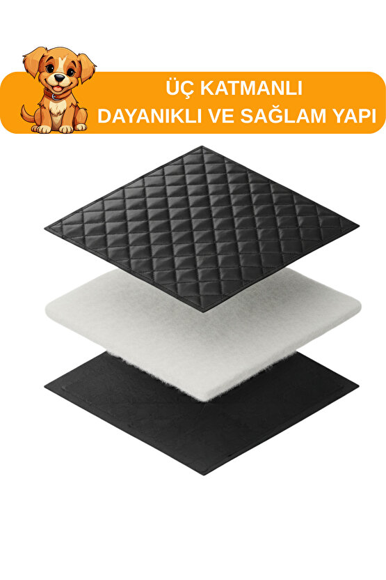Evcil Hayvan Araba Koltuk Örtüsü Su Geçirmez Dayanıklı Arka Koltuk Koruma Kılıfı Kaymaz 150X200 cm