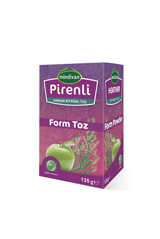Pirenli Form Toz 135 gr Elma Tozu