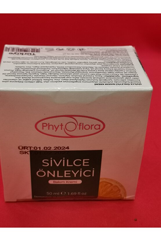 Sivilce önleyici bakım kremi