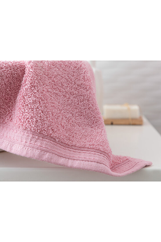 Pure Basic El Havlusu 30x30 Cm Açık Gül Kurusu