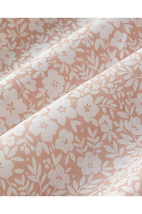 Blossira Kolay Ütülenir Tek Kişilik Çarşaflı Nevresim Takımı 160x220 cm Pembe