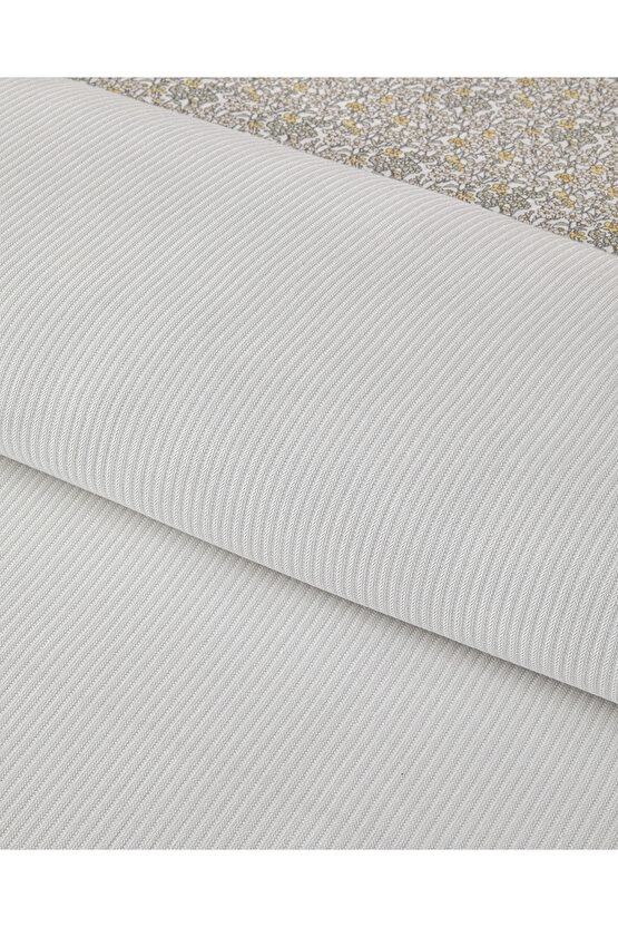 Daisy Harmony Soft Tek Kişilik Pike Takımı 150x220 cm Beyaz