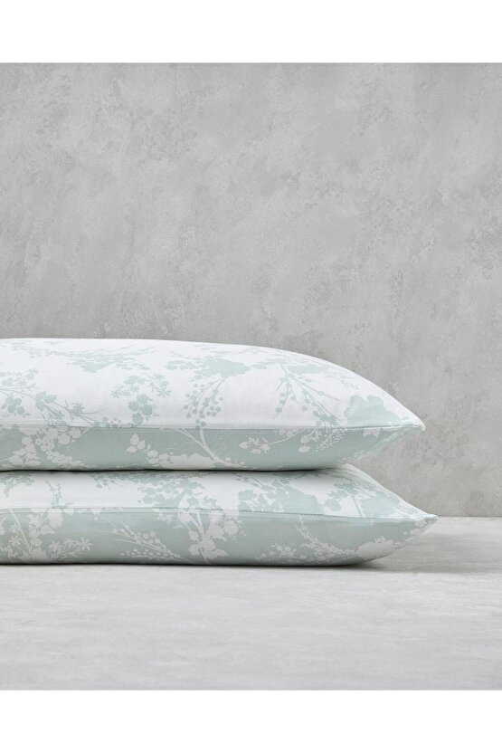 Cool Garden Pamuklu 2li Yastık Kılıfı 50x70 cm Yeşil