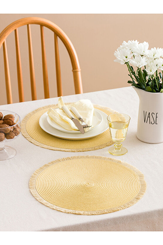 Yuvarlak Amerikan Servis 2li 39 Cm