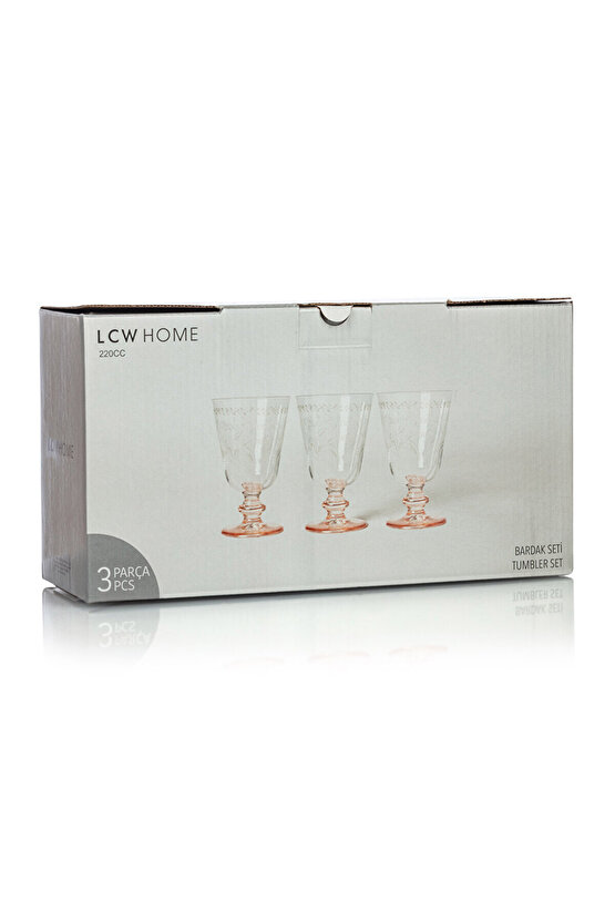 LCW HOME Ayaklı Bardak 3lü Set 220 Ml