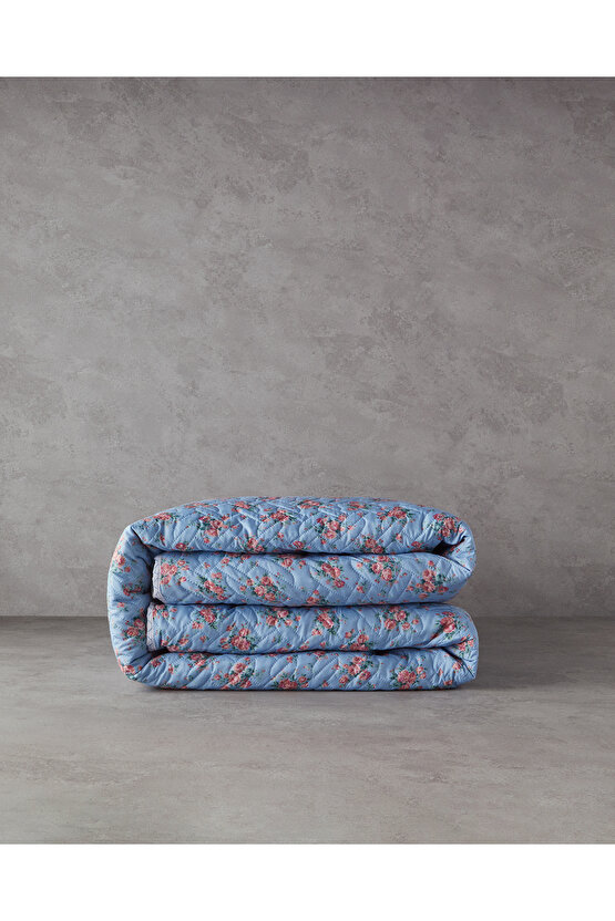 Rose Harmony Çift Kişilik Çok Amaçlı Örtü Pembe