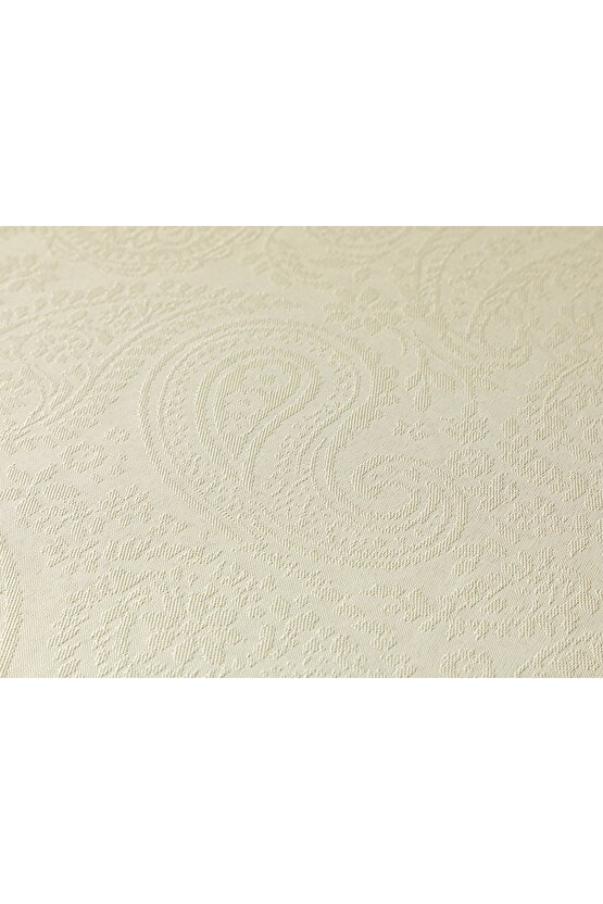 Nelda Dertsiz Masa Örtüsü 140x180 Cm Bej