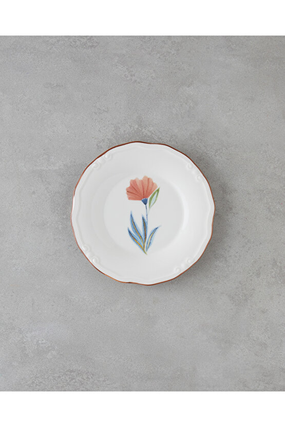 Jessica Porselen 20 Parça 6 Kişilik Kahvaltı Takımı Renkli