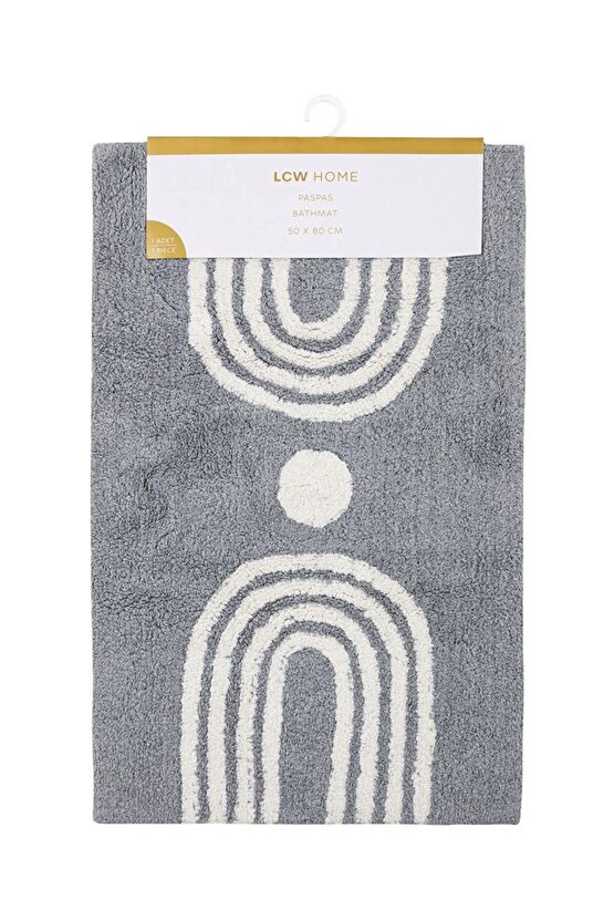 LCW HOME Desenli Banyo Paspası 50x80 Cm