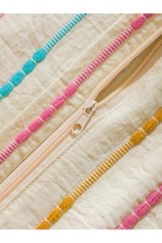 LCW HOME Püsküllü Kırlent Kılıfı 45x45 Cm