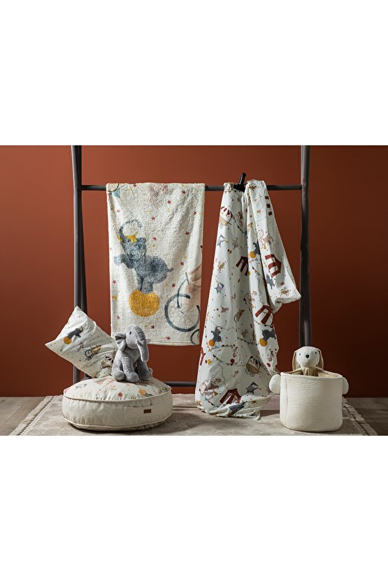 Araba Wellsoft Bebe Battaniye 100x120 Cm Bej