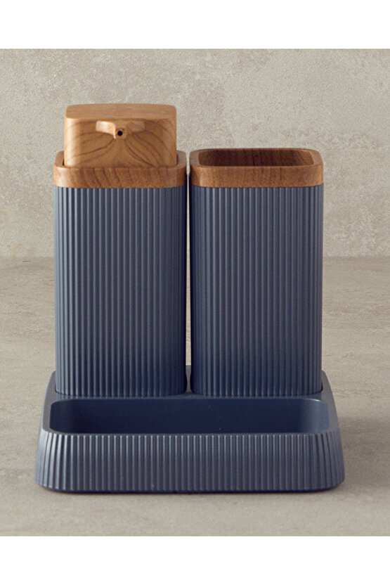 Olivia 3lü Banyo Seti Antrasit