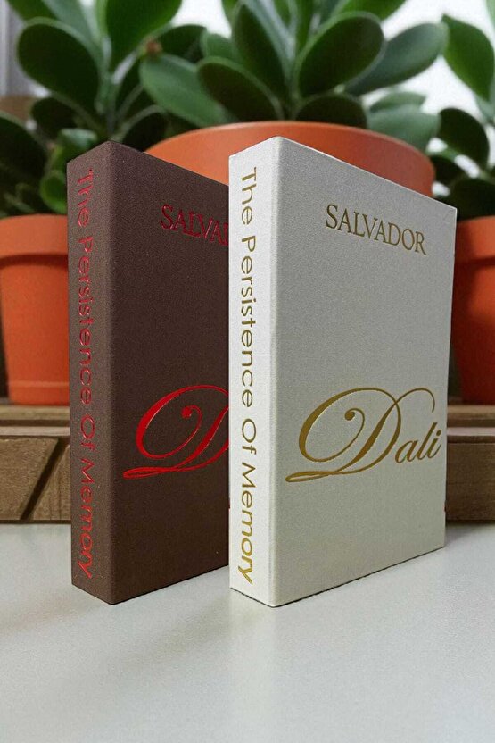 2’li Kumaş Kaplı Kitap Görünümlü Dekoratif Kutu | Hediye & Takı Kutusu