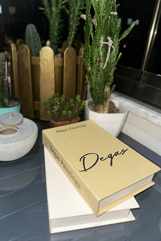 Kumaş Kaplı 2li Dekoratif Kitap Kutu, Şık ve Kullanışlı Ev Dekoru Seti